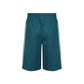 TRACK SHORTS SIDE STRIPE TURQUOISE