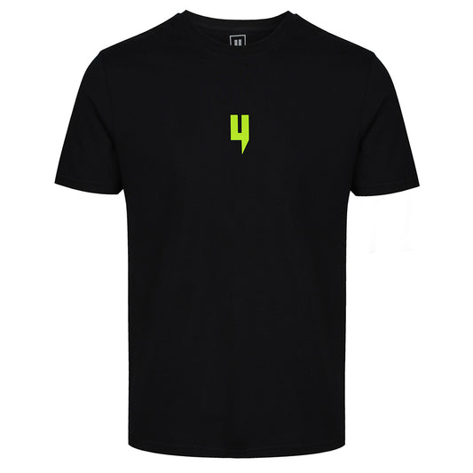 Y LOGO TEE NOIR/NEON