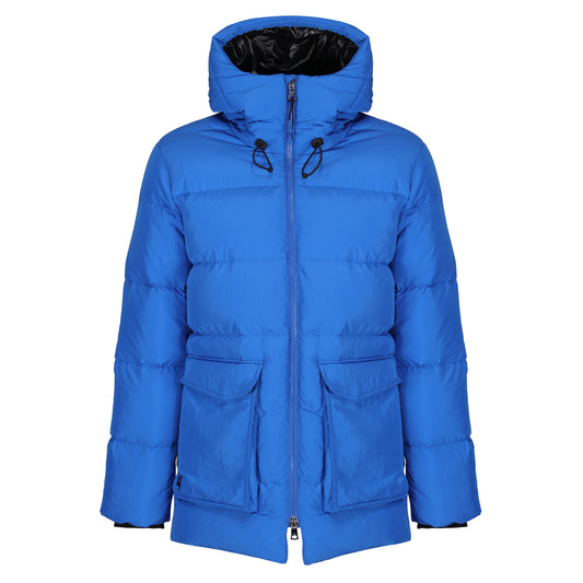 PUFFER COAT BLUE