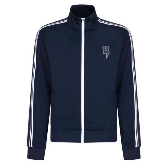 TRACK TOP SIDE STRIPE NAVY