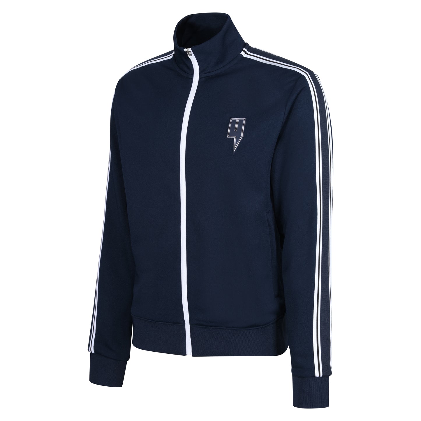 TRACK TOP SIDE STRIPE NAVY