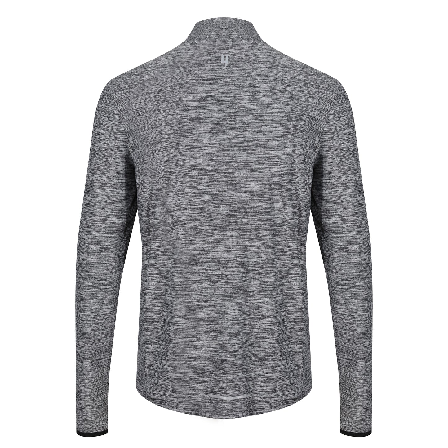 PERFORMANCE 1/2 ZIP TOP GREY MARL