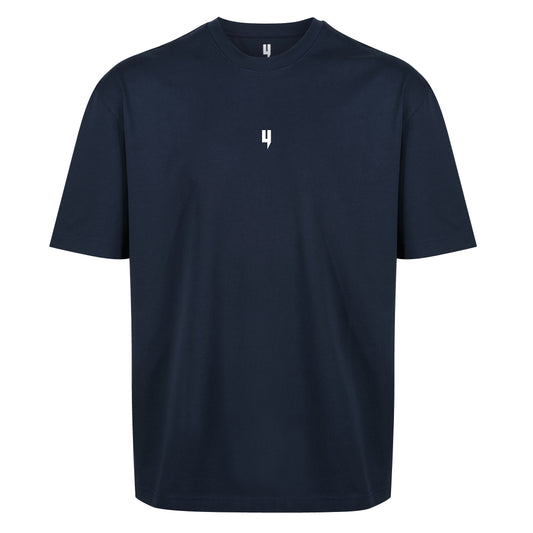 RELAXED FIT Y LOGO TEE NAVY/WHITE