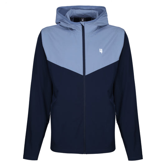 TRAINING JACKET NAVY LIGHT BLUE