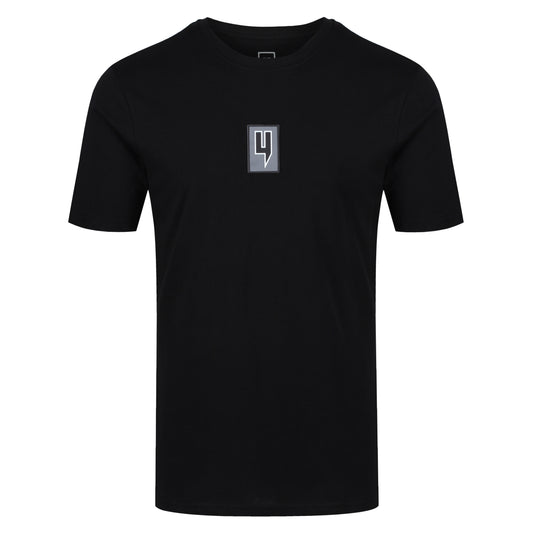 LUX LOGO CAOUTCHOUC TEE NOIR