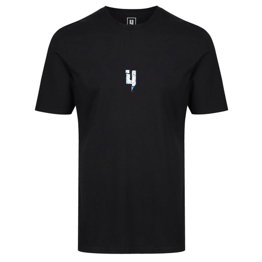 X BOOGIE Y LOGO TEE BLACK BLUE