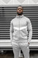 TEAM TRACKSUIT TOP GREY/WHITE