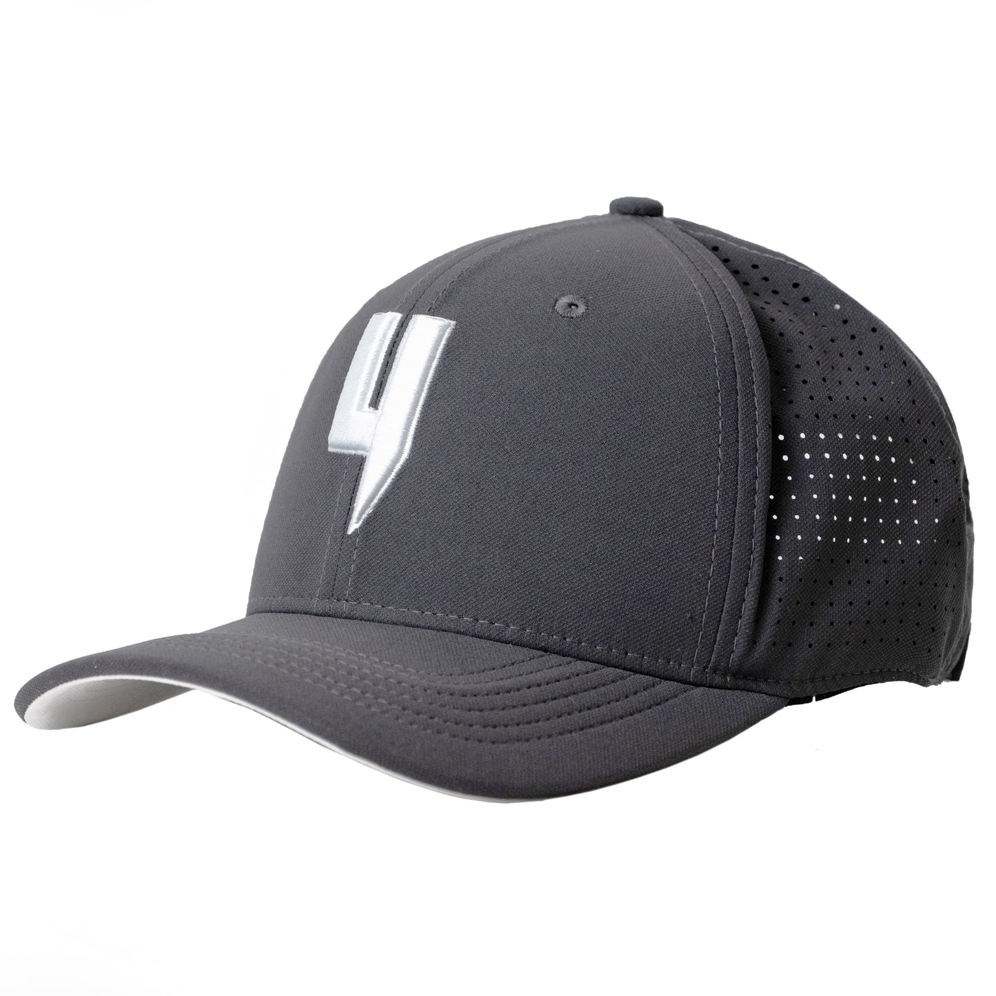 Y LOGO DYNAMIQUE CASQUETTE GRIS BLANC