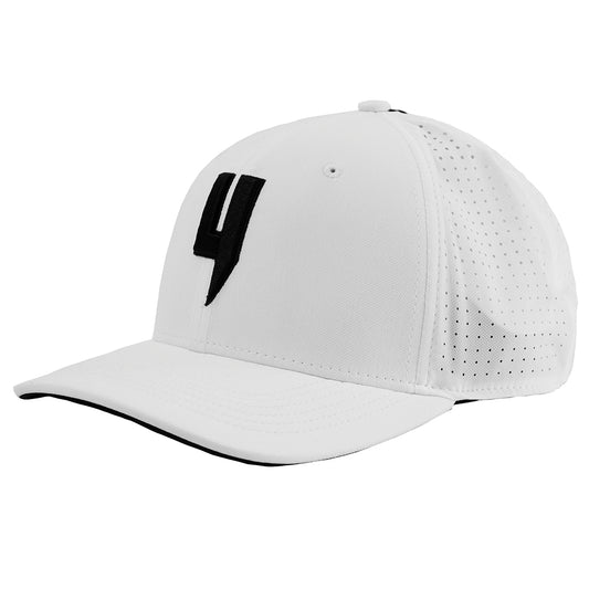 Y LOGO DYNAMIQUE CASQUETTE BLANC NOIR