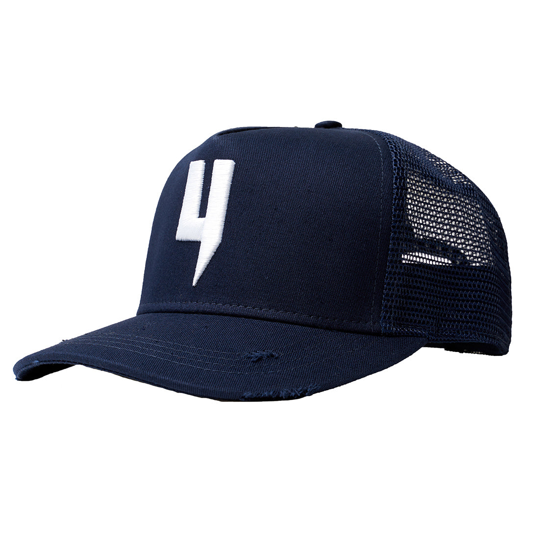 Y LOGO CASQUETTE MARINE BLANCHE Y