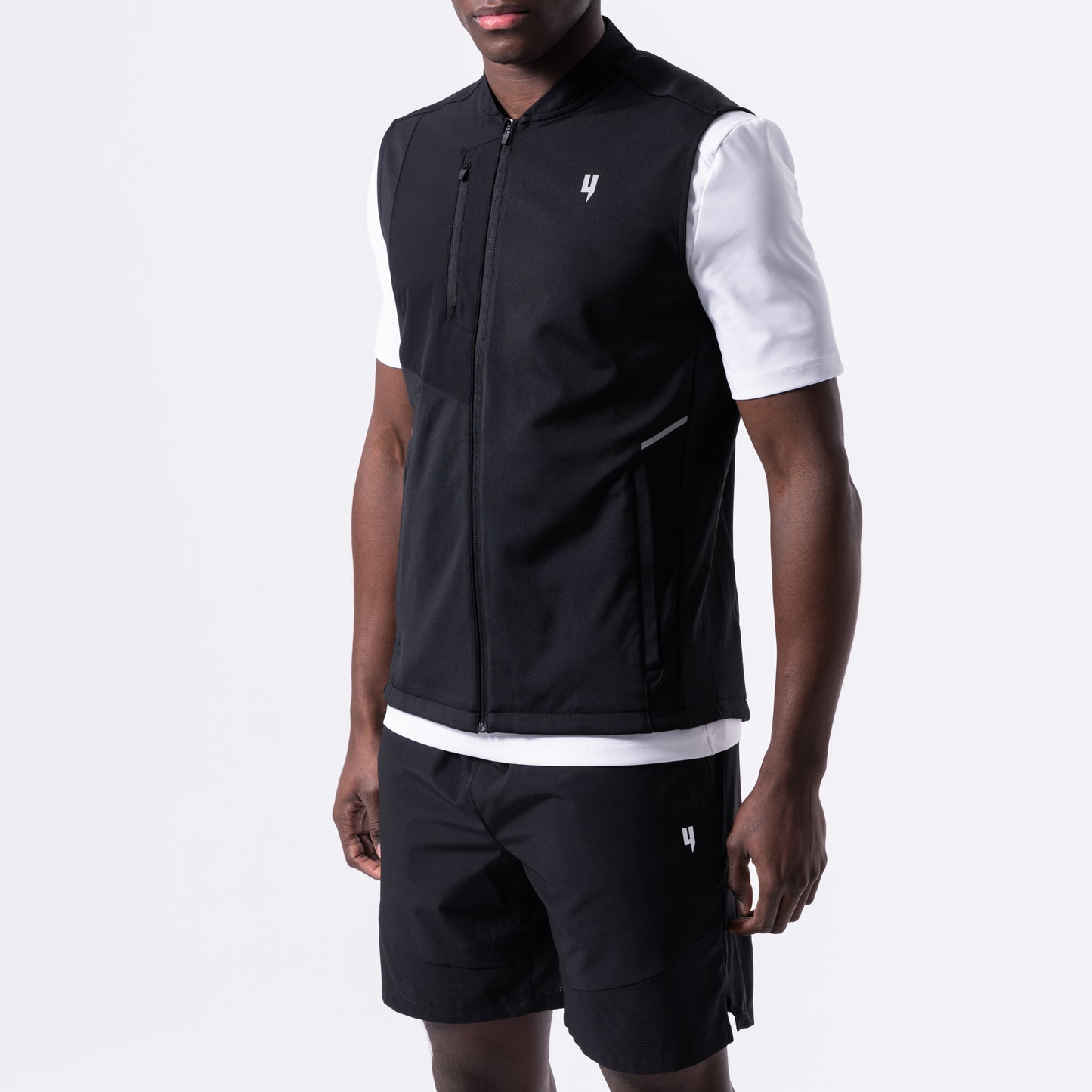 PERFORMANCE STRETCH GILET BLACK