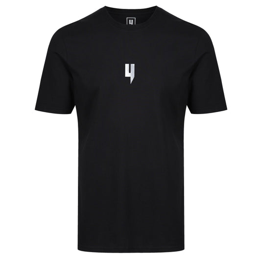 Y LOGO RÉFLÉCHISSANT TEE BLACK